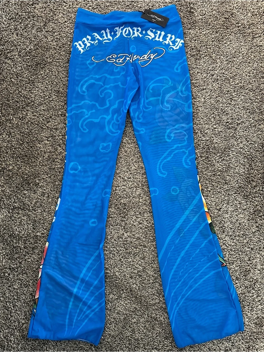 Sheer Ed Hardy sim cover pants